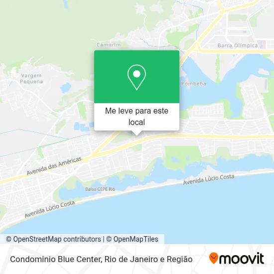 Condominio Blue Center mapa