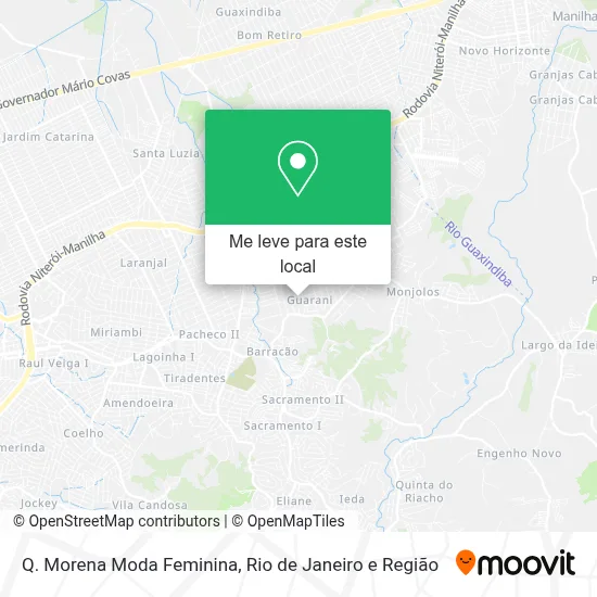 Q. Morena Moda Feminina mapa
