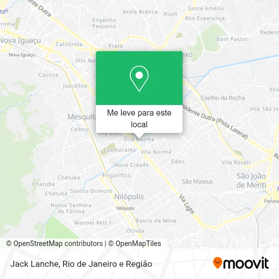 Jack Lanche mapa
