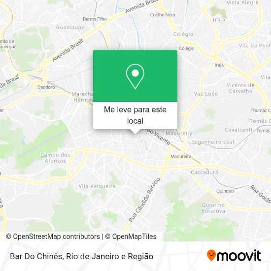 Bar Do Chinês mapa