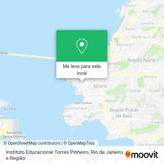 Instituto Educacional Torres Pinheiro mapa