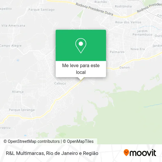 R&L Multimarcas mapa