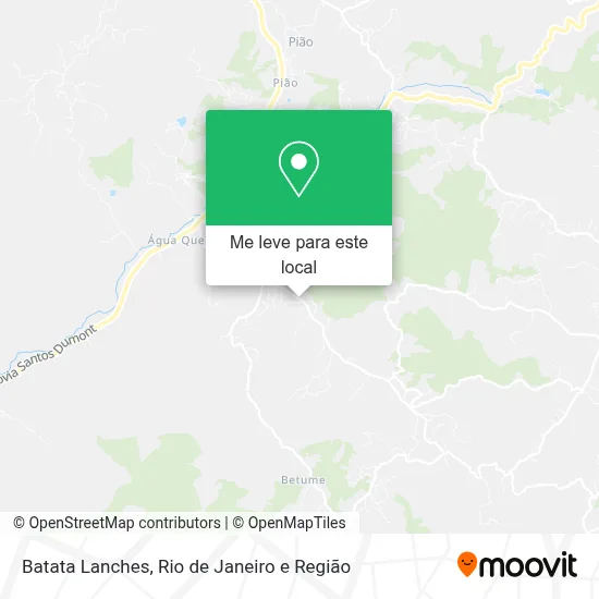Batata Lanches mapa