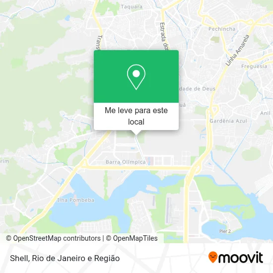 Shell mapa