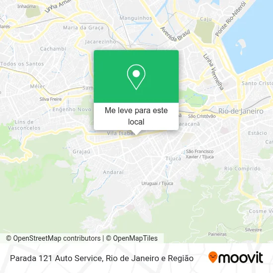 Parada 121 Auto Service mapa