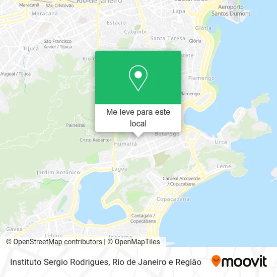 Instituto Sergio Rodrigues mapa
