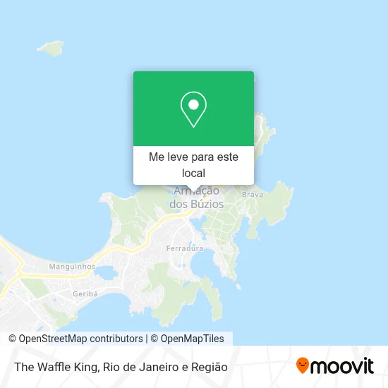 The Waffle King mapa