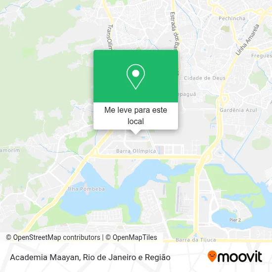 Academia Maayan mapa