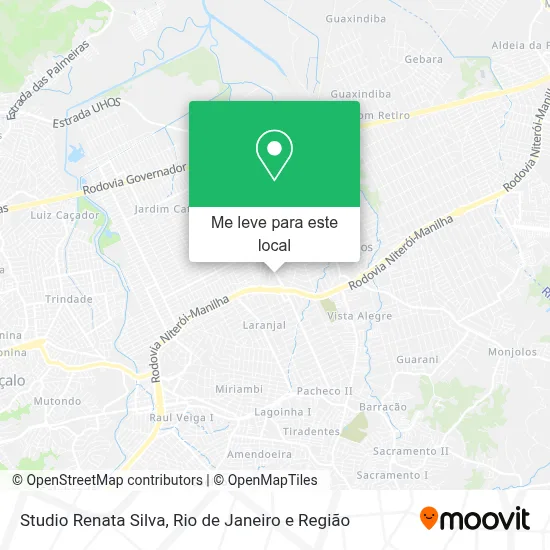 Studio Renata Silva mapa