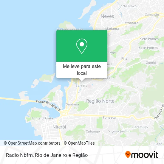 Radio Nbfm mapa