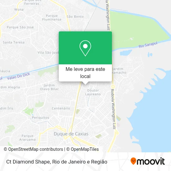 Ct Diamond Shape mapa