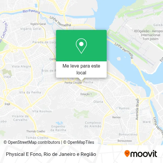 Physical E Fono mapa