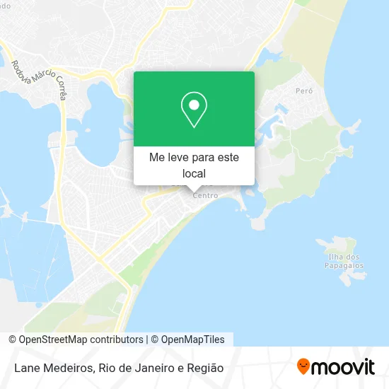Lane Medeiros mapa
