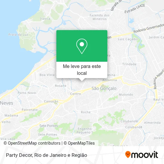 Party Decor mapa