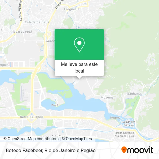 Boteco Facebeer mapa