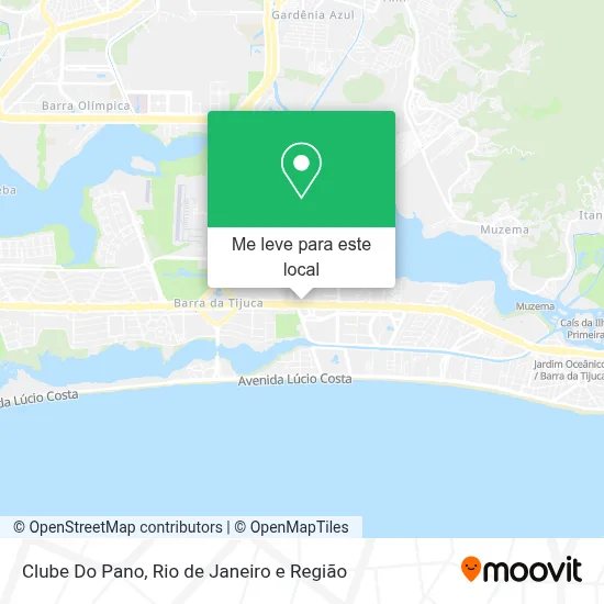 Clube Do Pano mapa