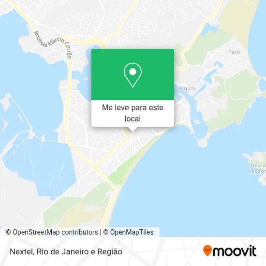 Nextel mapa