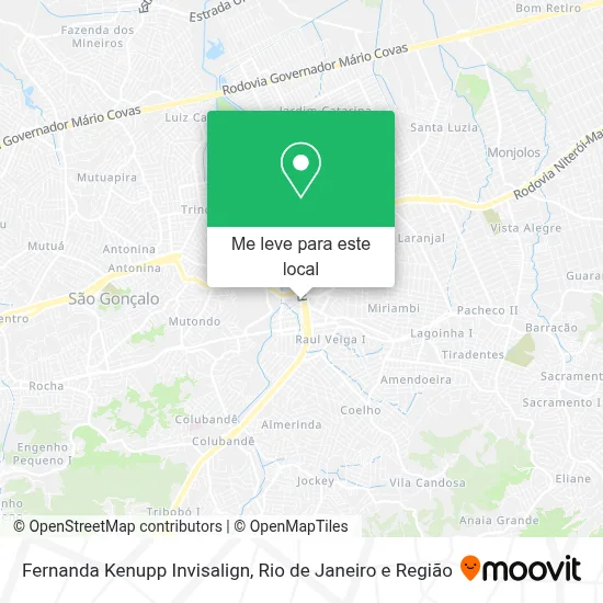 Fernanda Kenupp Invisalign mapa
