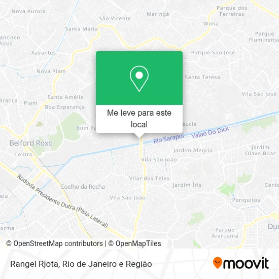 Rangel Rjota mapa