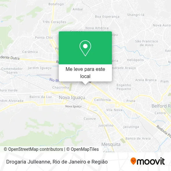 Drogaria Julleanne mapa