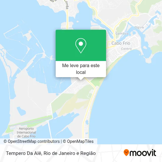 Tempero Da Alê mapa