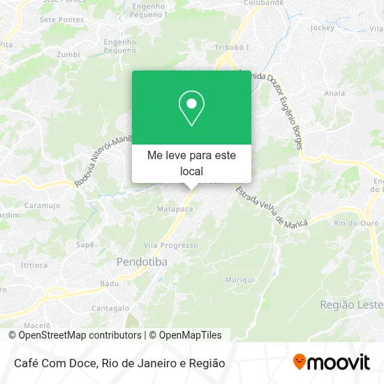 Café Com Doce mapa