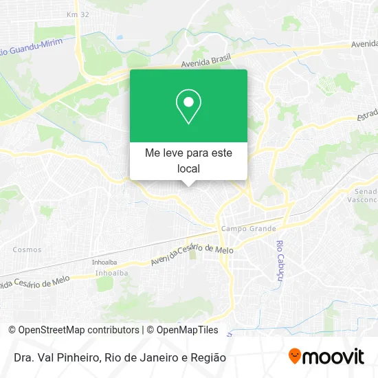 Dra. Val Pinheiro mapa