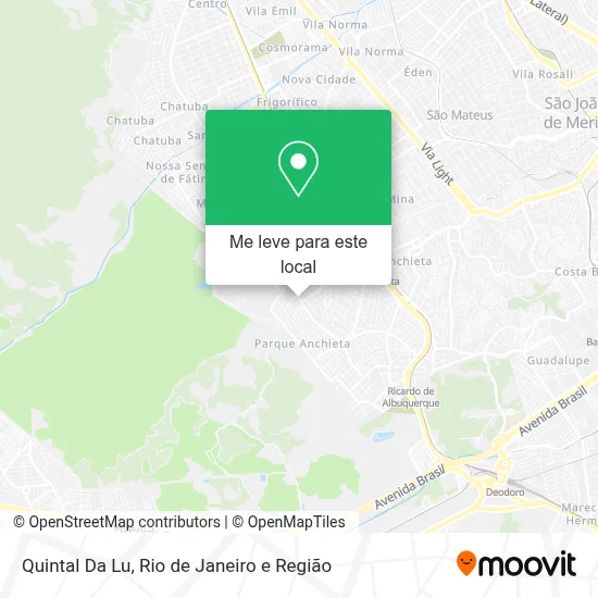 Quintal Da Lu mapa