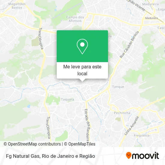 Fg Natural Gas mapa