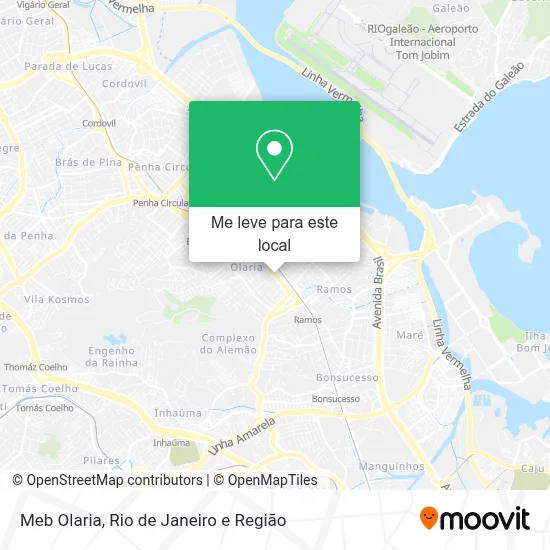 Meb Olaria mapa