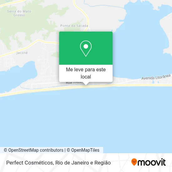 Perfect Cosméticos mapa
