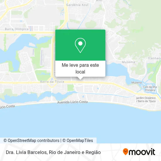 Dra. Livia Barcelos mapa