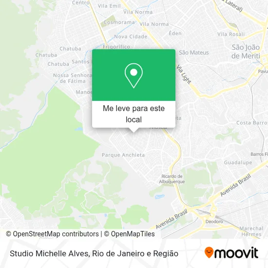 Studio Michelle Alves mapa