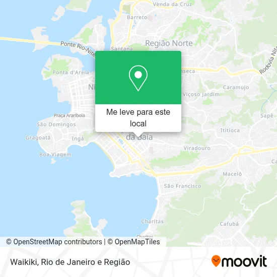 Waikiki mapa