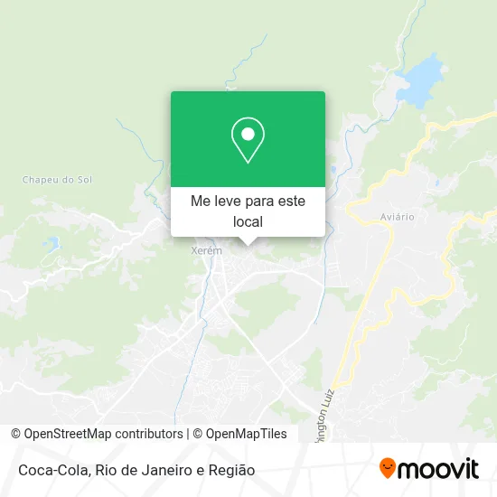 Coca-Cola mapa