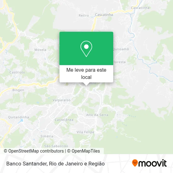 Banco Santander mapa