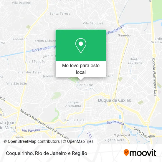Coqueirinho mapa