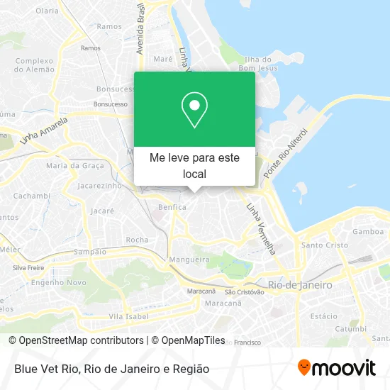 Blue Vet Rio mapa