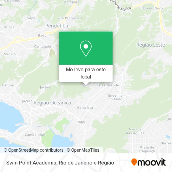 Swin Point Academia mapa