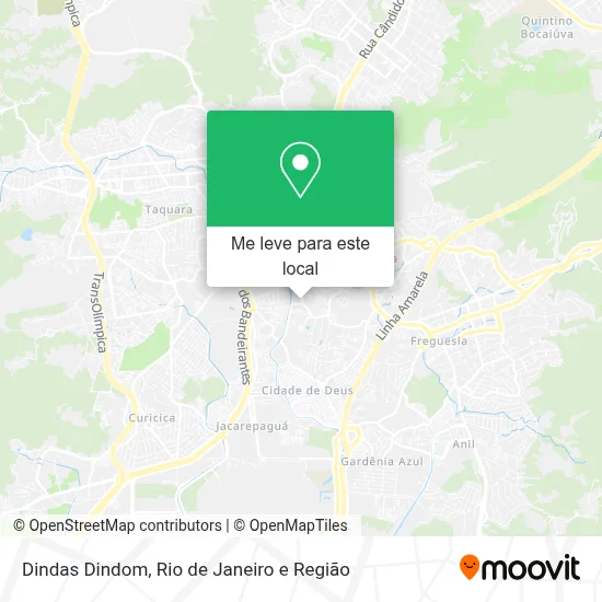 Dindas Dindom mapa