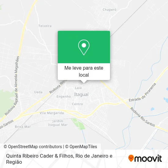 Quinta Ribeiro Cader & Filhos mapa
