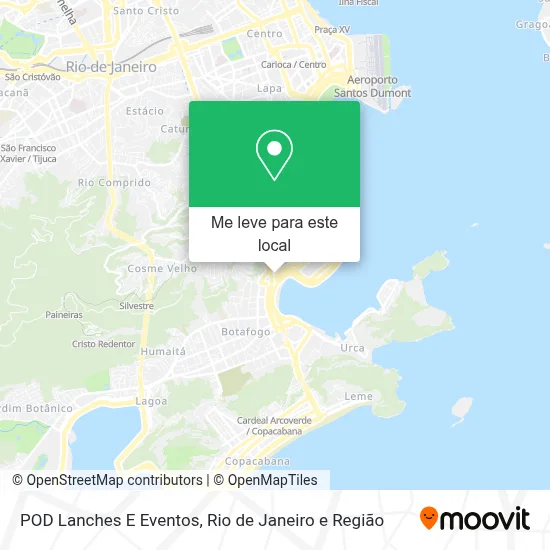 POD Lanches E Eventos mapa