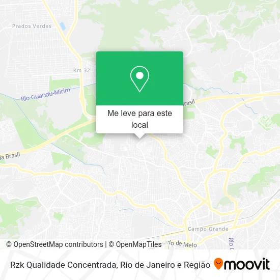 Rzk Qualidade Concentrada mapa