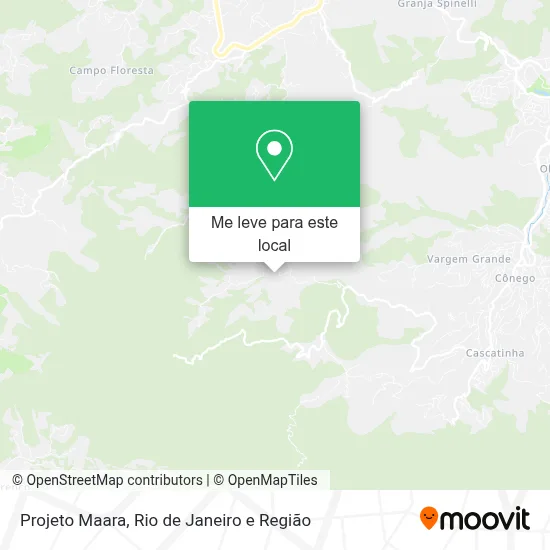 Projeto Maara mapa