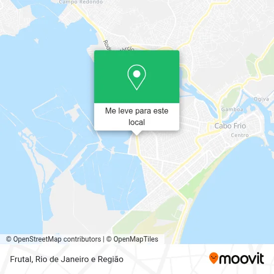 Frutal mapa
