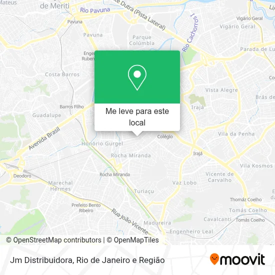 Jm Distribuidora mapa
