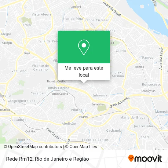 Rede Rm12 mapa