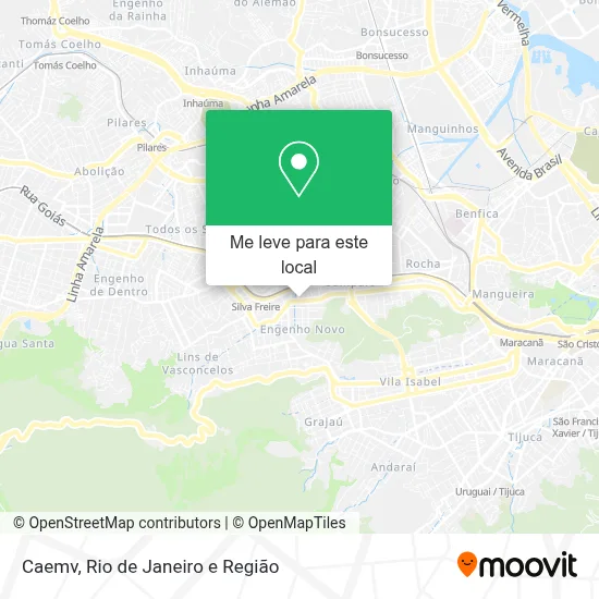 Caemv mapa