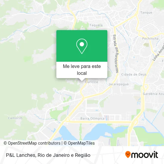 P&L Lanches mapa