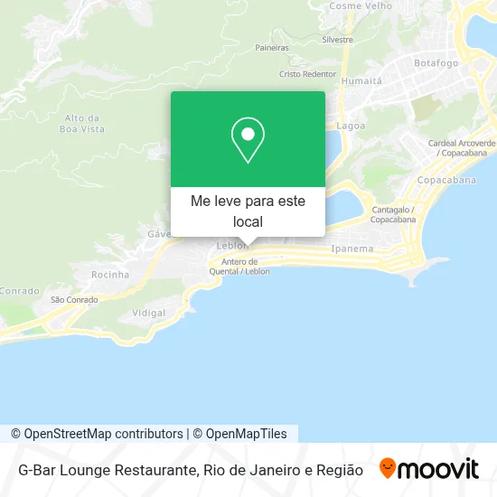 G-Bar Lounge Restaurante mapa